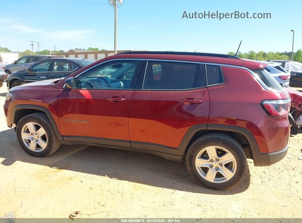 3C4NJDBB8NT151008 2022 JEEP COMPASS Burgundy 360 interior view