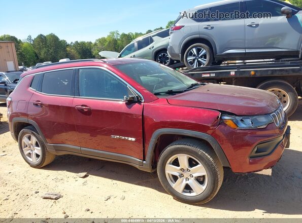 3C4NJDBB8NT151008 2022 JEEP COMPASS Burgundy Rear interior view