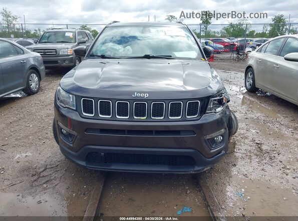 3C4NJDBB9MT503253 2021 JEEP COMPASS Gray Вид панелі приладів