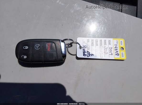 3C4NJDBBXHT635847 2017 JEEP NEW COMPASS Gray Առջևի վահանակի տեսք