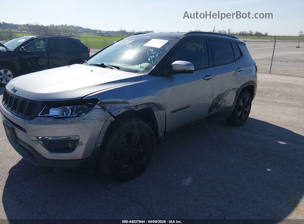 3C4NJDBBXKT734790 2019 JEEP COMPASS Silver Vista frontal