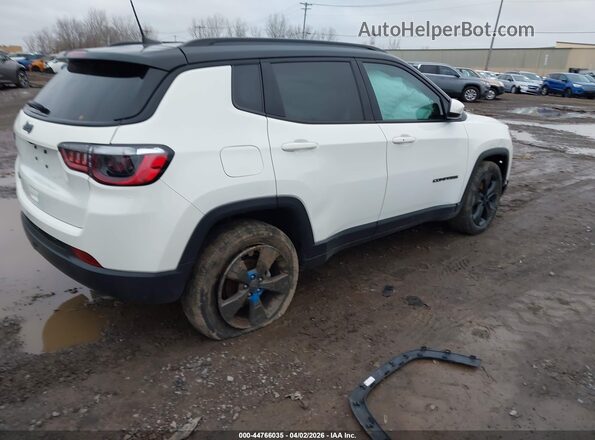 3C4NJDBBXMT510602 2021 JEEP COMPASS White Rear right
