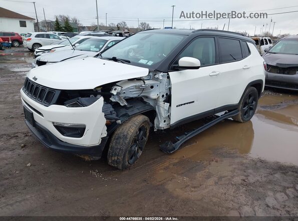 3C4NJDBBXMT510602 2021 JEEP COMPASS White Front left