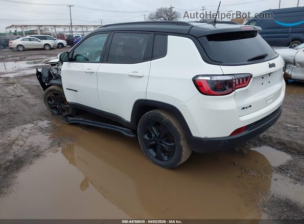3C4NJDBBXMT510602 2021 JEEP COMPASS White Rear left