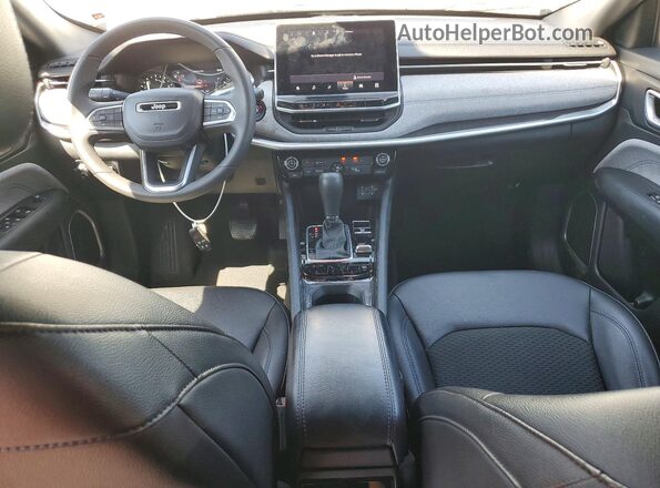 3C4NJDBN1RT595931 2024 JEEP COMPASS White Вид панелі приладів