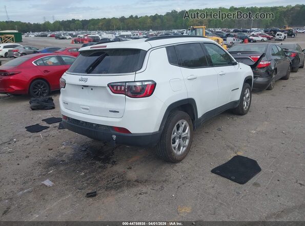 3C4NJDBN2ST602469 2025 JEEP COMPASS White Задня права чверть
