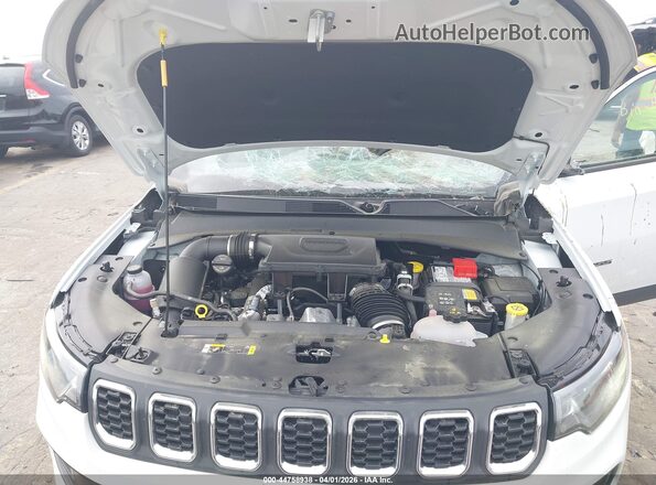 3C4NJDBN2ST602469 2025 JEEP COMPASS White Вид ззаду