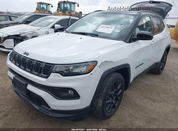 3C4NJDBN9RT162602 2024 JEEP COMPASS White Առջևի ձախ երեք քառորդ տեսարան