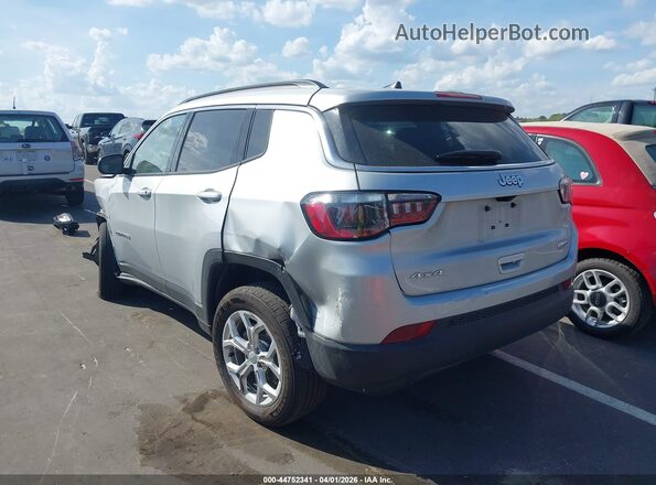 3C4NJDBNXRT175519 2024 JEEP COMPASS Silver Задня ліва чверть