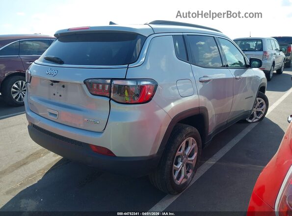 3C4NJDBNXRT175519 2024 JEEP COMPASS Silver Задня права чверть