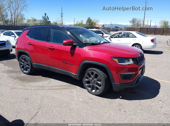 3C4NJDCB0KT690457 2019 JEEP COMPASS Красный Вид задней части салона