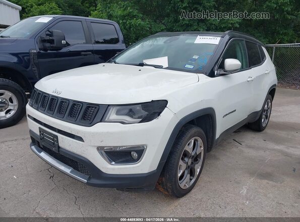 3C4NJDCB1HT631409 2017 JEEP NEW COMPASS Белый Передняя левая четверть