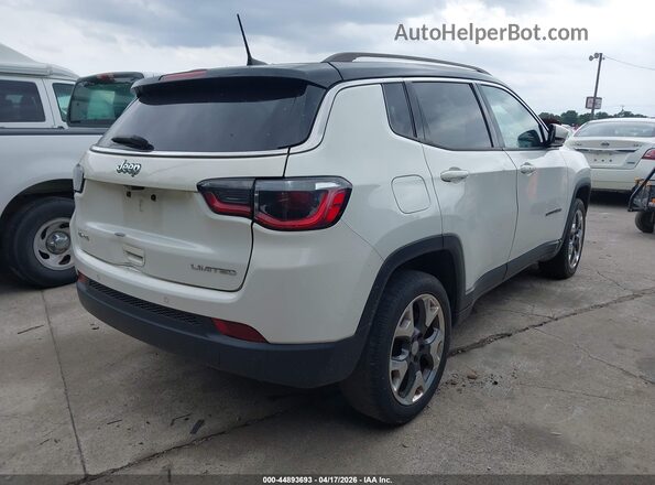 3C4NJDCB1HT631409 2017 JEEP NEW COMPASS Белый Задняя правая четверть