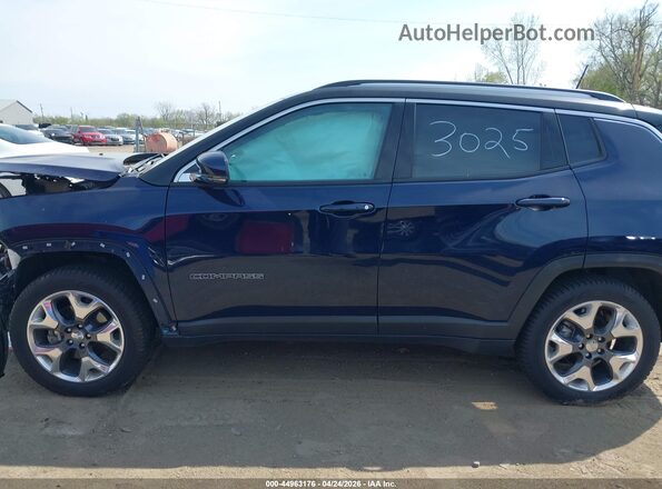 3C4NJDCB2LT223025 2020 JEEP COMPASS Синий Панорамный вид салона 360°