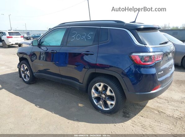 3C4NJDCB2LT223025 2020 JEEP COMPASS Синий Задняя левая четверть