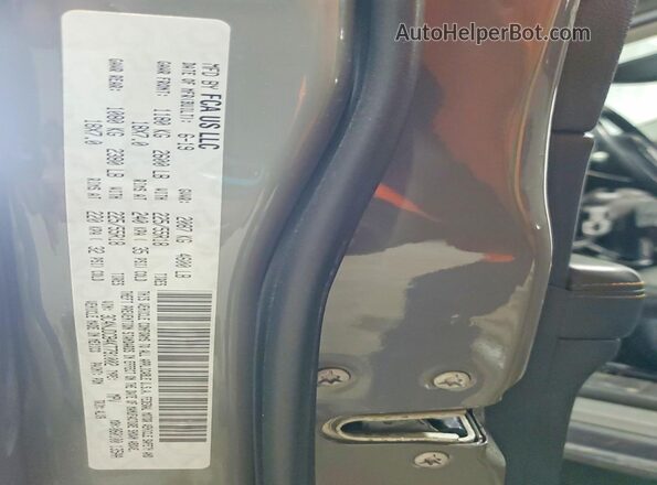 3C4NJDCB4KT791002 2019 JEEP COMPASS Gray Widok naklejki z numerem VIN