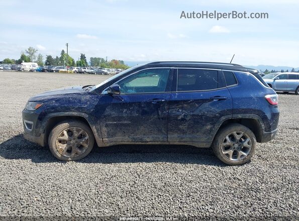 3C4NJDCB5JT437407 2018 JEEP COMPASS Blue Սալոնի հետևի տեսք