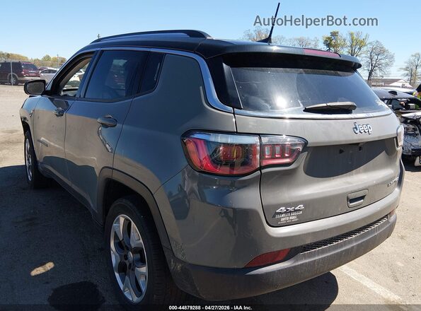 3C4NJDCB5LT138048 2020 JEEP COMPASS Gray Trasero izquierdo