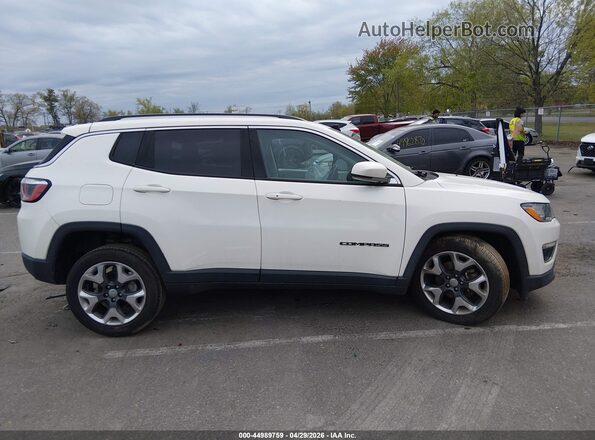 3C4NJDCB6LT119184 2020 JEEP COMPASS Белый Вид задней части салона