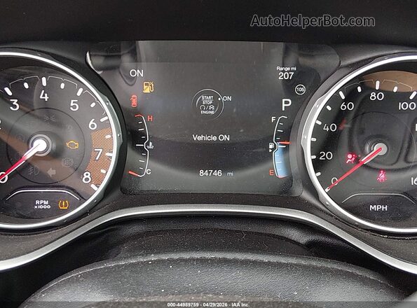 3C4NJDCB6LT119184 2020 JEEP COMPASS Белый Вид задних сидений