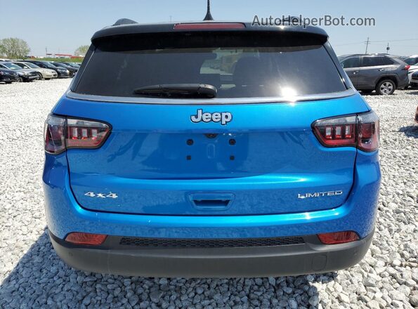 3C4NJDCN1RT148370 2024 JEEP COMPASS Синий Вид сзади