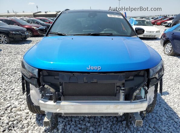 3C4NJDCN1RT148370 2024 JEEP COMPASS Синий Вид спереди
