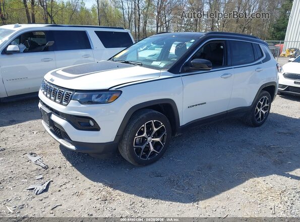 3C4NJDCN3RT173240 2024 JEEP COMPASS White Vista tres cuartos delantera izquierda