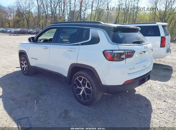 3C4NJDCN3RT173240 2024 JEEP COMPASS White Trasero izquierdo