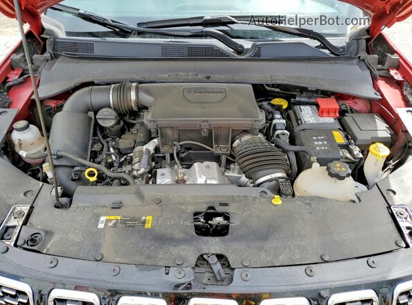 3C4NJDCN8ST510765 2025 JEEP COMPASS Red Vista del compartimento del motor
