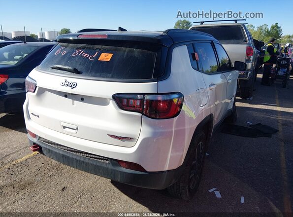 3C4NJDDB0KT709121 2019 JEEP COMPASS White Tył prawy