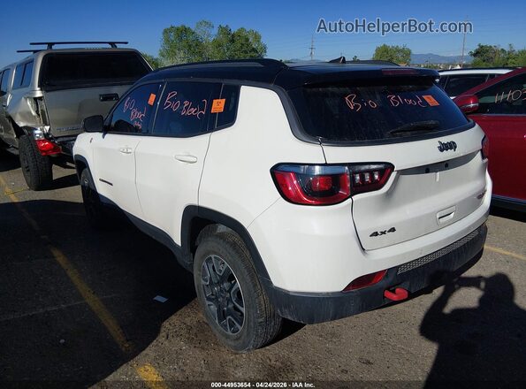 3C4NJDDB0KT709121 2019 JEEP COMPASS White Tył lewy