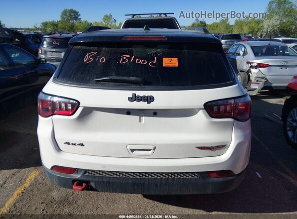 3C4NJDDB0KT709121 2019 JEEP COMPASS White 