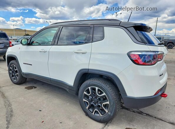 3C4NJDDB1LT248710 2020 JEEP COMPASS White უკანა მარცხენა