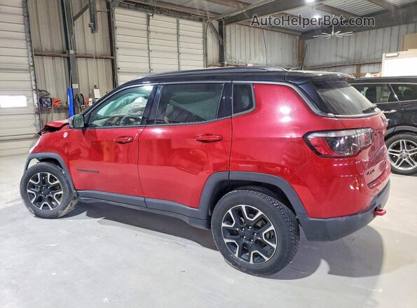 3C4NJDDB1MT529181 2021 JEEP COMPASS Red Հետևի ձախ