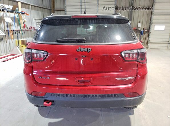 3C4NJDDB1MT529181 2021 JEEP COMPASS Red Հետևի տեսք