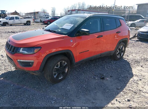 3C4NJDDB2HT688281 2017 JEEP NEW COMPASS Orange Przód lewy