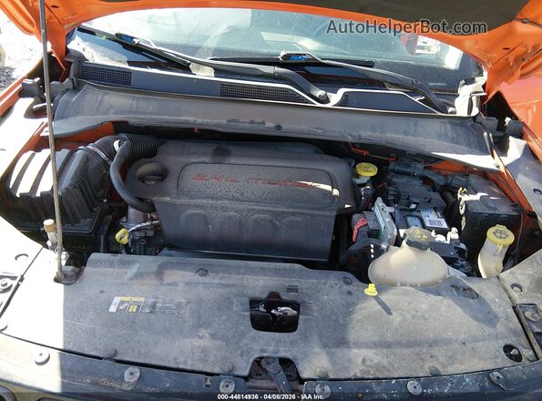3C4NJDDB2HT688281 2017 JEEP NEW COMPASS Orange Widok z tyłu