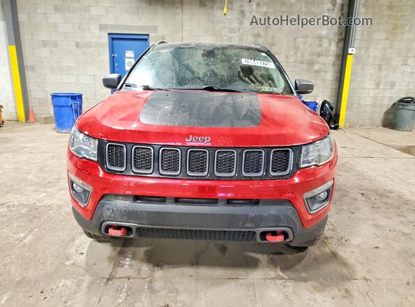 3C4NJDDB2KT649844 2019 JEEP COMPASS Red 