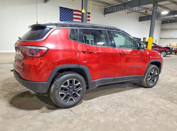 3C4NJDDB2KT649844 2019 JEEP COMPASS Red 