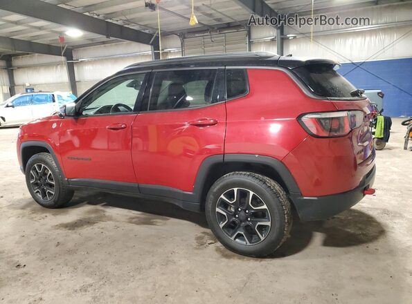 3C4NJDDB2KT649844 2019 JEEP COMPASS Red 