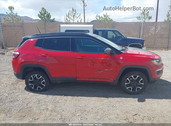 3C4NJDDB3MT589172 2021 JEEP COMPASS Red Панорамний вид салону 360°