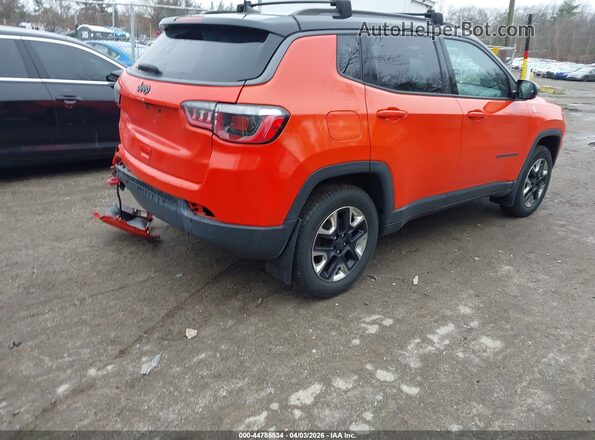3C4NJDDB5JT116305 2018 JEEP COMPASS Orange Հետևի աջ