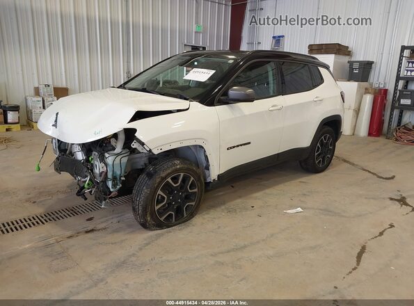 3C4NJDDB5KT752630 2019 JEEP COMPASS White Передня ліва чверть