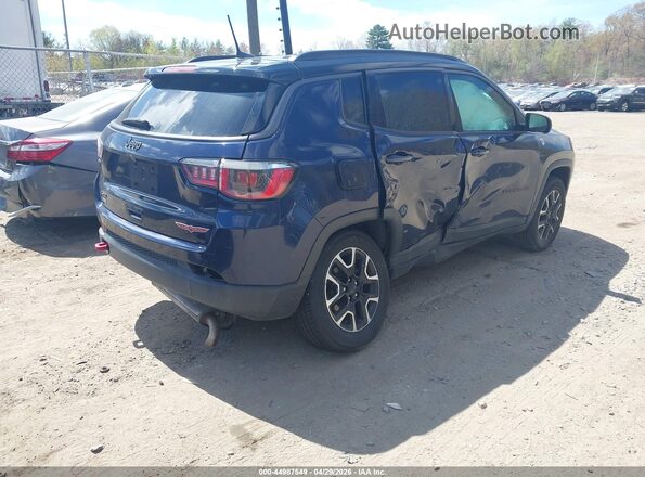 3C4NJDDB6LT127199 2020 JEEP COMPASS Синий 