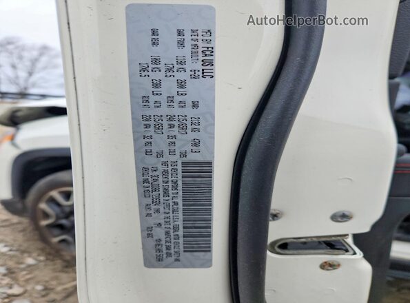3C4NJDDB6LT239324 2020 JEEP COMPASS White Widok naklejki z numerem VIN