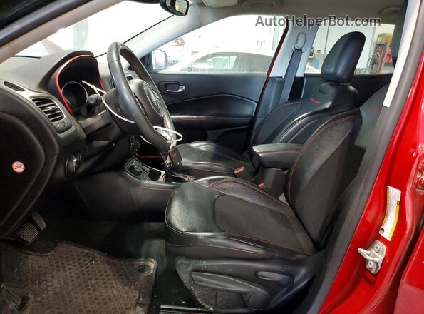 3C4NJDDB7MT512191 2021 JEEP COMPASS Red წინა სალონის ხედი