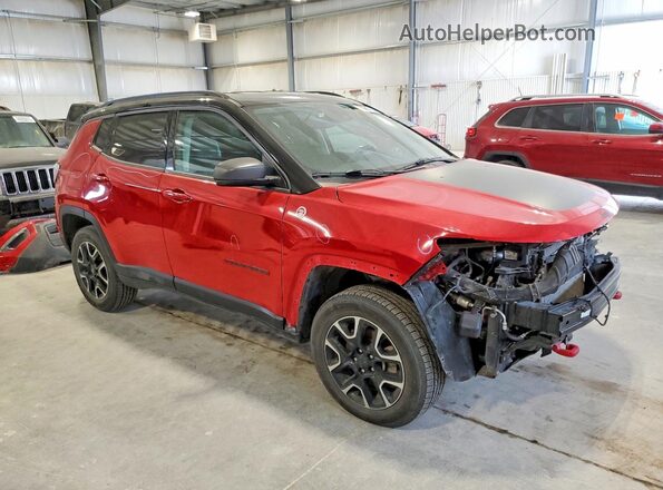 3C4NJDDB7MT512191 2021 JEEP COMPASS Red წინა მარჯვენა