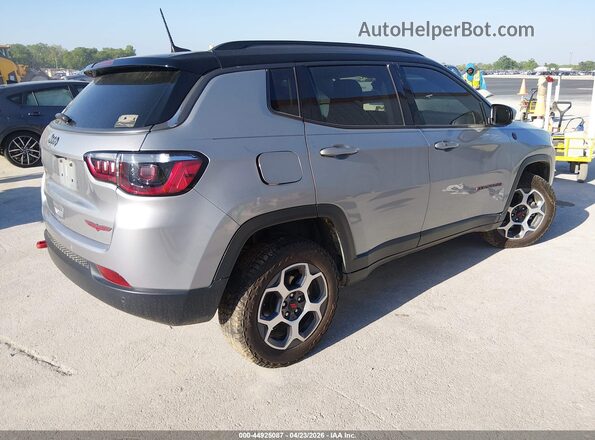 3C4NJDDB7NT124461 2022 JEEP COMPASS Gray უკანა მარჯვენა