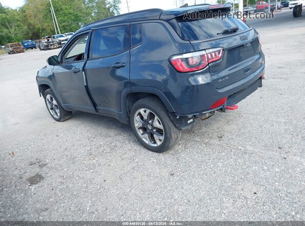 3C4NJDDB8HT635374 2017 JEEP NEW COMPASS Синий Задняя левая четверть