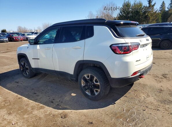 3C4NJDDBXJT346003 2018 JEEP COMPASS White უკანა მარცხენა